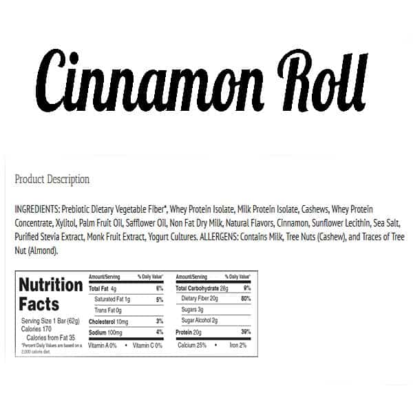 Cinnabon Nutrition Facts – Blog Dandk