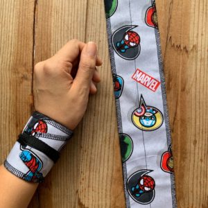 Marvel Speech Bubble Wrist Wraps by Pop Your Hips