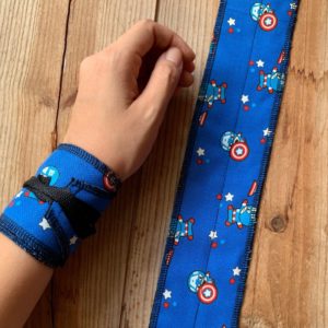 Captain America Wrist Wraps by Pop Your Hips