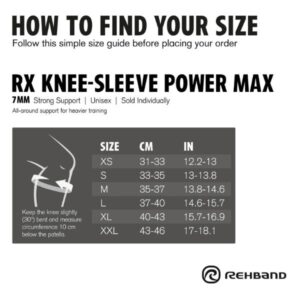 Rehband Rx Knee Sleeves Power Max - Image 2