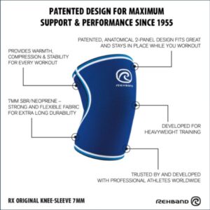 Rehband Rx Original Knee Sleeve (7084) - Image 7