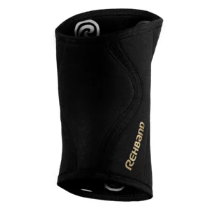 Rehband Rx Knee Sleeves 5mm - Gold/Black - Image 4